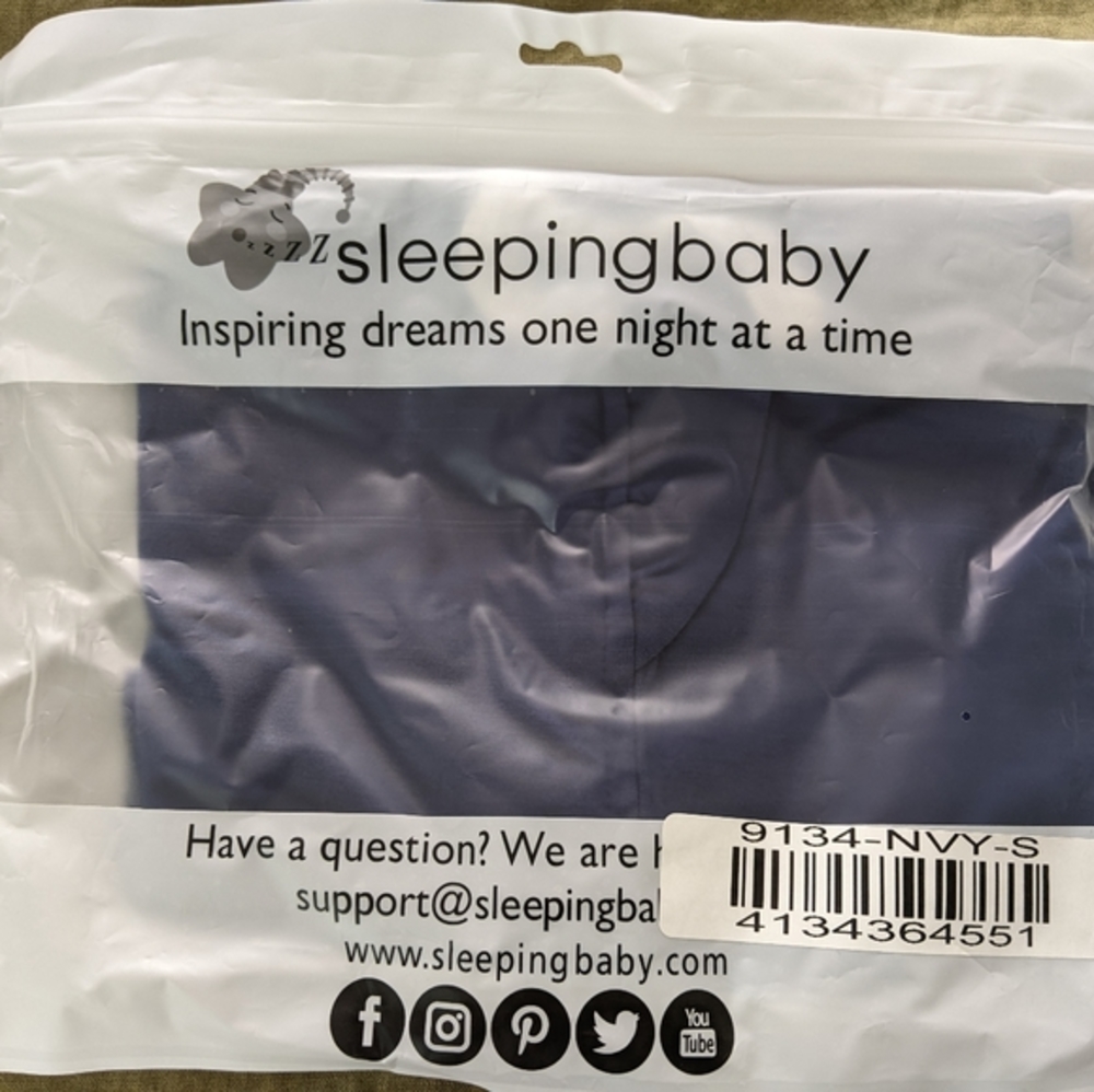 NEW in package Zipadee-zip sleep sack in Navy